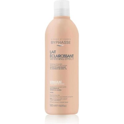 Byphasse, Gesichtsreinigung, Ein-Ton-Milch mit Weizenextrakt 770g (770 ml) Byphasse, Gesichtsreinigung, Ein-Ton-Milch mit Weizenextrakt 770g (770 ml)
