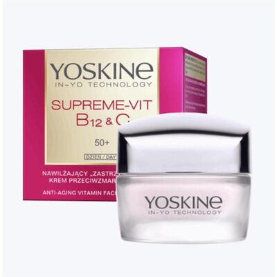 Yoskine, Gesichtscreme, Supreme-Vit B12 & C Moisturizing Day Cream 50+ For Face 50Ml (50 ml, Tagescreme) Yoskine, Gesichtscreme, Supreme-Vit B12 & C Moisturizing Day Cream 50+ For Face 50Ml (50 ml, Tagescreme)