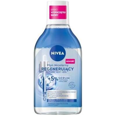NIVEA, Gesichtsreinigung, Regenerating Micellar Fluid with 5% Serum 400ml (Mizellenwasser, 400 ml) NIVEA, Gesichtsreinigung, Regenerating Micellar Fluid with 5% Serum 400ml (Mizellenwasser, 400 ml)