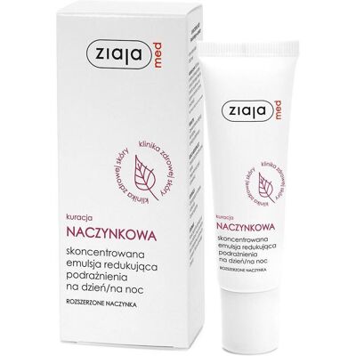 Ziaja, Gesichtscreme, Med Capillary Treatment Concentrated Emulsion - Koncentrovaná emulze pro pleÅ¥ s rozÅ¡ÃÅ™e (30 ml, Tagescreme) Ziaja, Gesichtscreme, Med Capillary Treatment Concentrated Emulsion - Koncentrovaná emulze pro pleÅ¥ s rozÅ¡ÃÅ™e (30 ml, Tagescreme)