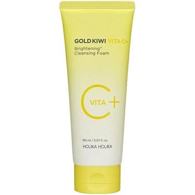 Holika Holika, Gesichtsreinigung, Gold Kiwi Vita C Plus Aufhellender Reinigungsschaum Gesichtsreinigungsschaum 150 ml (Reinigungsschaum, 150 ml) Holika Holika, Gesichtsreinigung, Gold Kiwi Vita C Plus Aufhellender Reinigungsschaum Gesichtsreinigungsschaum 150 ml (Reinigungsschaum, 150 ml)