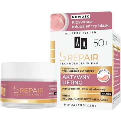 Oceanic, Gesichtscreme, Aa 5 - Repair Technology Age Active Lifting R (50 ml, Nachtcreme) Oceanic, Gesichtscreme, Aa 5 - Repair Technology Age Active Lifting R (50 ml, Nachtcreme)