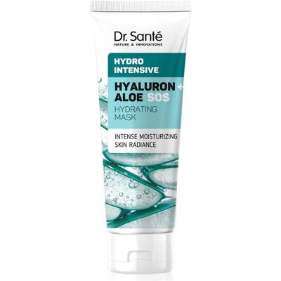 Dr. Santé, Gesichtsmaske, Hydro Intensive Hyaluron Aloe Feuchtigkeitsmaske (75 ml) Dr. Santé, Gesichtsmaske, Hydro Intensive Hyaluron Aloe Feuchtigkeitsmaske (75 ml)