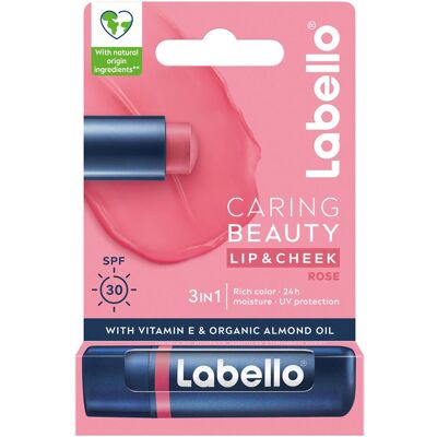 LABELLO, Lippenpflege, Caring Beauty, Rose Nude (Lippenbalsam, 4.80 g) LABELLO, Lippenpflege, Caring Beauty, Rose Nude (Lippenbalsam, 4.80 g)
