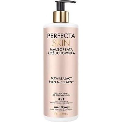 Perfecta, Gesichtsreinigung, Magorzata Kozuchowska Feuchtigkeitsspendende Mizellenflüssigkeit 3 in 1 - 400ml (Mizellenwasser, 400 ml) Perfecta, Gesichtsreinigung, Magorzata Kozuchowska Feuchtigkeitsspendende Mizellenflüssigkeit 3 in 1 - 400ml (Mizellenwasser, 400 ml)