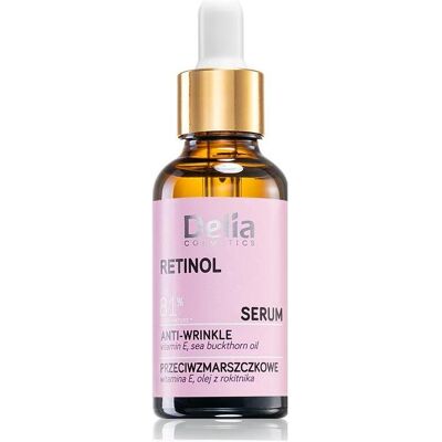 Delia Cosmetics, Gesichtsserum, Retinol Anti-Falten Serum für reife Haut 30ml (30 ml) Delia Cosmetics, Gesichtsserum, Retinol Anti-Falten Serum für reife Haut 30ml (30 ml)