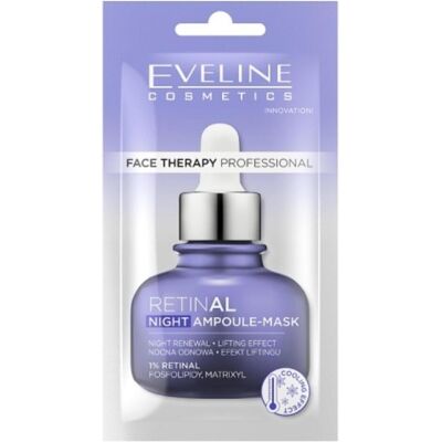 Eveline, Gesichtsmaske, Face Therapy Professional Ampullen-Maske Nachtmaske Retinal 8ml (8 ml) Eveline, Gesichtsmaske, Face Therapy Professional Ampullen-Maske Nachtmaske Retinal 8ml (8 ml)