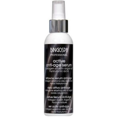 BingoSpa, Gesichtsserum, Anti Aging Active Serum mit Kollagen, Elastin, Hyaluronsäure und Arganöl zur Faltenreduzierung BingoSpa, Gesichtsserum, Anti Aging Active Serum mit Kollagen, Elastin, Hyaluronsäure und Arganöl zur Faltenreduzierung