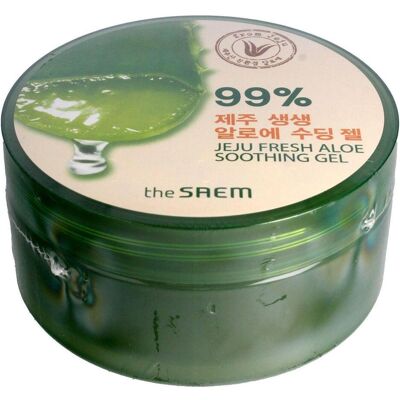 The Saem, Gesichtscreme, Jeju Fresh Aloe (300 ml, Gesichtsgel) The Saem, Gesichtscreme, Jeju Fresh Aloe (300 ml, Gesichtsgel)