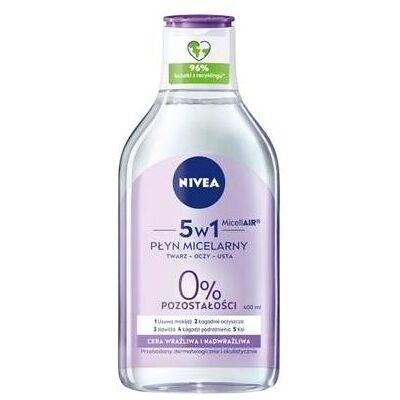 NIVEA, Gesichtsreinigung, Micellair Skin Breathe For Micellar Skin Care Is A Sensitive And Hypersensitive Complexion (Mizellenwasser, 400 ml) NIVEA, Gesichtsreinigung, Micellair Skin Breathe For Micellar Skin Care Is A Sensitive And Hypersensitive Complexion (Mizellenwasser, 400 ml)