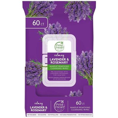 Petal Fresh, Gesichtsreinigung, - Pure Lavender & Rosemary Makeup Removing Wipes (Reinigungstücher Gesicht) Petal Fresh, Gesichtsreinigung, - Pure Lavender & Rosemary Makeup Removing Wipes (Reinigungstücher Gesicht)