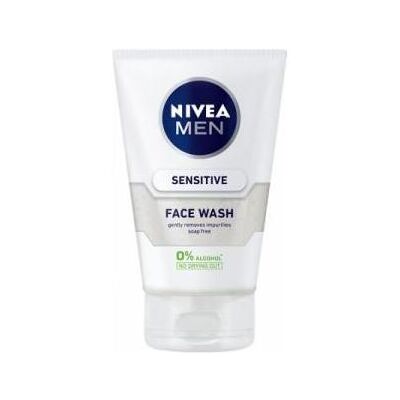 NIVEA MEN Sensitive Gesichtswäsche - Tiefenreinigung - Mann NIVEA MEN Sensitive Gesichtswäsche - Tiefenreinigung - Mann