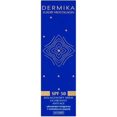 Dermika, Gesichtscreme, DERM LUXURY NEOCOLLAGEN Krem ochronny spf 50 (50 ml, Tagescreme, SPF 50) Dermika, Gesichtscreme, DERM LUXURY NEOCOLLAGEN Krem ochronny spf 50 (50 ml, Tagescreme, SPF 50)