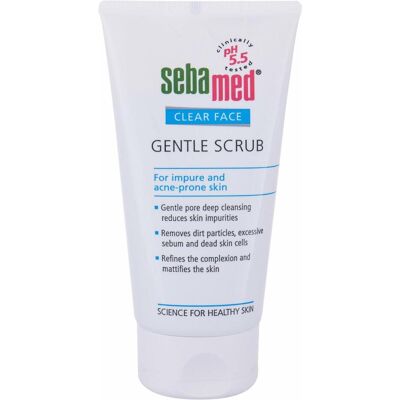 Sebamed Clear Face Sanftes Hautpeeling - Gesichtspeeling für Fettige Haut 150ml Sebamed Clear Face Sanftes Hautpeeling - Gesichtspeeling für Fettige Haut 150ml