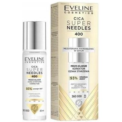 Eveline, Gesichtsserum, Cica Super Needles 400 Mezzo-Elixir Anti-Aging Corrector 30ml (30 ml) Eveline, Gesichtsserum, Cica Super Needles 400 Mezzo-Elixir Anti-Aging Corrector 30ml (30 ml)