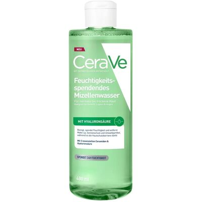 CeraVe, Gesichtsreinigung, Hydrating Micellar Water (Gesichtswasser, 400 ml) CeraVe, Gesichtsreinigung, Hydrating Micellar Water (Gesichtswasser, 400 ml)