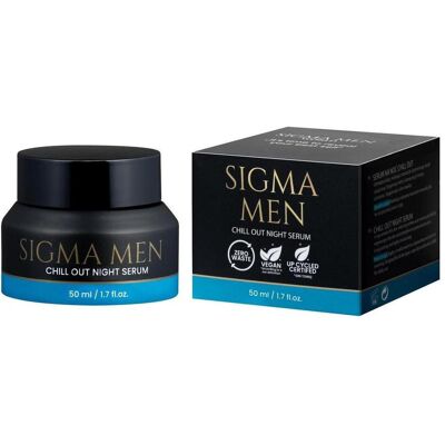 Sigma Men, Gesichtsserum, Sigama Men Chill Out Night Serum Facial Serum For Night 50ml (50 ml) Sigma Men, Gesichtsserum, Sigama Men Chill Out Night Serum Facial Serum For Night 50ml (50 ml)