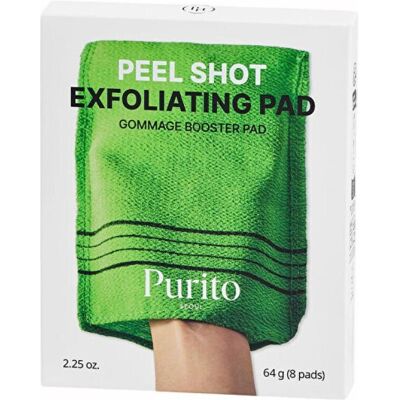 Purito, Gesichtsreinigung, Peel Shot Exfoliating Pad 8 Pieces Gentle Exfoliation For Radiant Skin (64 g) Purito, Gesichtsreinigung, Peel Shot Exfoliating Pad 8 Pieces Gentle Exfoliation For Radiant Skin (64 g)