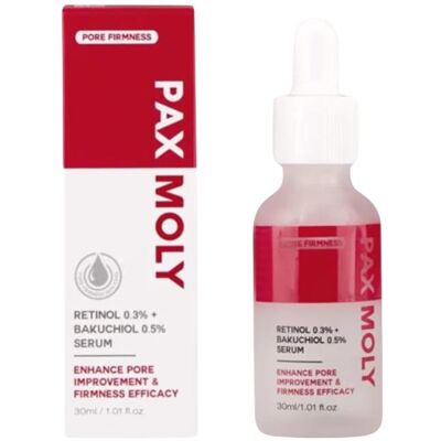 Nuxe, Gesichtsserum, PaxMoly, Tägliches Hochdosiertes Serum, 0,3 % Retinol + 0,5 % Bakuchiol, Anti-Aging & Reparierend (30 ml) Nuxe, Gesichtsserum, PaxMoly, Tägliches Hochdosiertes Serum, 0,3 % Retinol + 0,5 % Bakuchiol, Anti-Aging & Reparierend (30 ml)