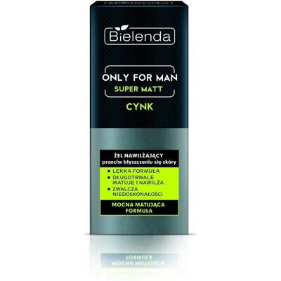 Bielenda Bielenda Super Mat Feuchtigkeitsgel - Glänzend - 50 ml Bielenda Bielenda Super Mat Feuchtigkeitsgel - Glänzend - 50 ml
