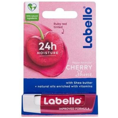 Labello Cherry Shine Lippenbalsam 4,8 g - Lippenpflege Labello Cherry Shine Lippenbalsam 4,8 g - Lippenpflege