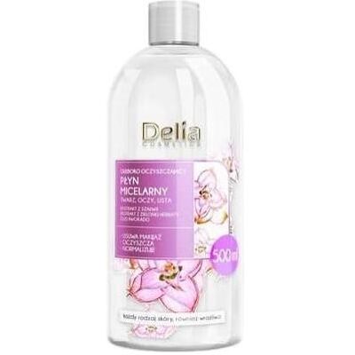 Delia Cosmetics, Gesichtsreinigung, Micellar Cleansing Water for Face Eyes and Lips 500ml (500 ml) Delia Cosmetics, Gesichtsreinigung, Micellar Cleansing Water for Face Eyes and Lips 500ml (500 ml)