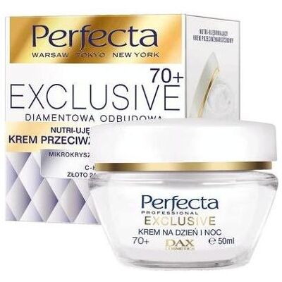 DAX, Gesichtscreme, Perfecta Exklusiv 70+ Anti-Falten Nutri (50 ml, Nachtcreme, Tagescreme) DAX, Gesichtscreme, Perfecta Exklusiv 70+ Anti-Falten Nutri (50 ml, Nachtcreme, Tagescreme)