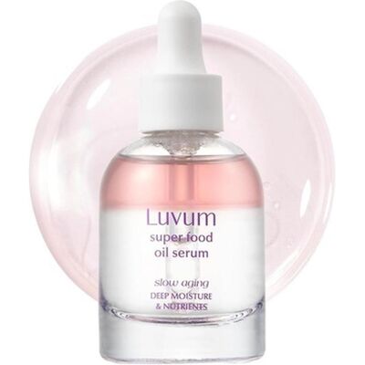 Luvum, Gesichtsserum, Super Food Öl-Serum mit Peptid-Essenz und 30% Feuchtigkeit (30 ml) Luvum, Gesichtsserum, Super Food Öl-Serum mit Peptid-Essenz und 30% Feuchtigkeit (30 ml)