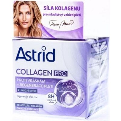 Astrid, Gesichtscreme, Collagen Pro Cream - Night Anti-Wrinkle Cream (50 ml, Nachtcreme) Astrid, Gesichtscreme, Collagen Pro Cream - Night Anti-Wrinkle Cream (50 ml, Nachtcreme)