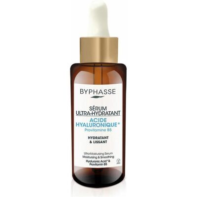 Byphasse Ultra-hydratantes Serum - Serum, Unisex, 50 Ml, Hyaluronsäure, Feuchtigkeitsspendende Gesichtscreme Byphasse Ultra-hydratantes Serum - Serum, Unisex, 50 Ml, Hyaluronsäure, Feuchtigkeitsspendende Gesichtscreme
