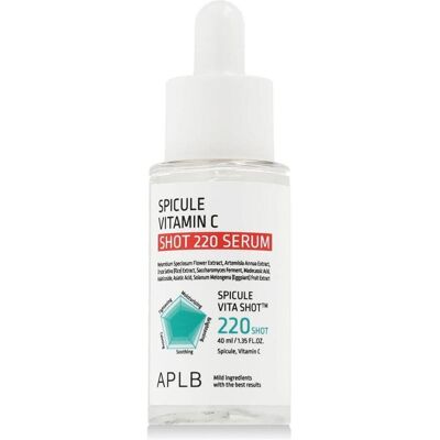 Aplb, Gesichtsserum, Spicule Vitamin C Shot 220 Serum 1.35 Fl Oz 40ml (40 ml) Aplb, Gesichtsserum, Spicule Vitamin C Shot 220 Serum 1.35 Fl Oz 40ml (40 ml)
