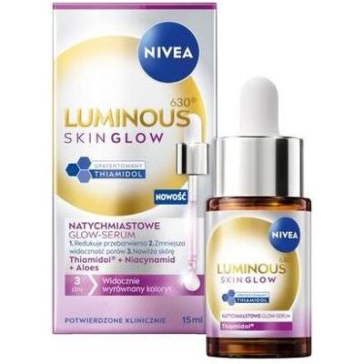 NIVEA, Gesichtsserum, Luminous 630 Skin Glow Instant Glow Serum 15ml (15 ml) NIVEA, Gesichtsserum, Luminous 630 Skin Glow Instant Glow Serum 15ml (15 ml)