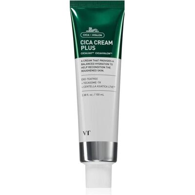 VT Cosmetics, Gesichtscreme, Cica Cream Plus Hydrating and Calming Face Moisturizer with Centella (100 ml) VT Cosmetics, Gesichtscreme, Cica Cream Plus Hydrating and Calming Face Moisturizer with Centella (100 ml)