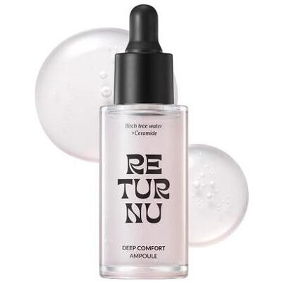 Returnu, Gesichtsserum, Deep Comfort Ampoule Serum for Face - Korean Skin Barrier Care for Oily and Dry Skin (30 ml) Returnu, Gesichtsserum, Deep Comfort Ampoule Serum for Face - Korean Skin Barrier Care for Oily and Dry Skin (30 ml)