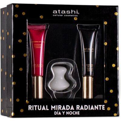 Atashi, Beauty Geschenkset, Anti-Aging Augenkontur-Etui 3 Stück (Gesichtspflege Set) Atashi, Beauty Geschenkset, Anti-Aging Augenkontur-Etui 3 Stück (Gesichtspflege Set)