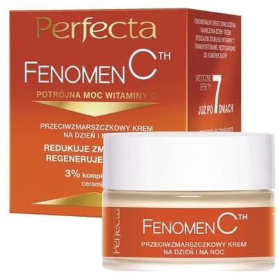 DAX, Gesichtscreme, Perfecta Fenomen C Anti-Falten-Creme für Tag und Nacht 50ml (50 ml, Nachtcreme, Tagescreme) DAX, Gesichtscreme, Perfecta Fenomen C Anti-Falten-Creme für Tag und Nacht 50ml (50 ml, Nachtcreme, Tagescreme)