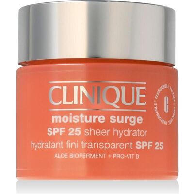 Clinique, Gesichtscreme, Moisture Surge Hydrating Gel Cream Spf 25 Sheer Hydrator (75 ml, Tagescreme, SPF 25) Clinique, Gesichtscreme, Moisture Surge Hydrating Gel Cream Spf 25 Sheer Hydrator (75 ml, Tagescreme, SPF 25)