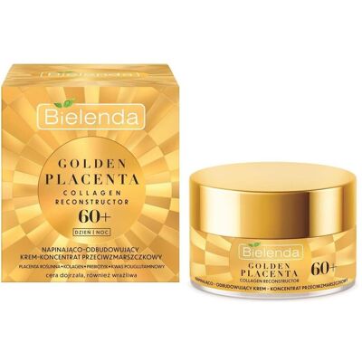 Bielenda Golden Placenta Collagen Reconstructor - Gesichtscreme, Hydratisiert, Festigt, 50ml Bielenda Golden Placenta Collagen Reconstructor - Gesichtscreme, Hydratisiert, Festigt, 50ml