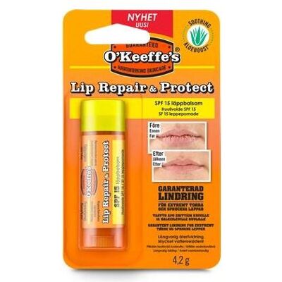 O'Keeffe's, Lippenpflege, Lip Repair SPF - mit Sonnenfaktor - 4,2 g. O'Keeffe's, Lippenpflege, Lip Repair SPF - mit Sonnenfaktor - 4,2 g.