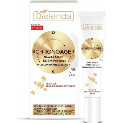 Bielenda Bielenda Chrono Age 24 H Feuchtigkeitsspendende Augencreme - Anti-Falten Bielenda Bielenda Chrono Age 24 H Feuchtigkeitsspendende Augencreme - Anti-Falten