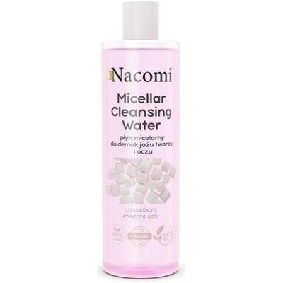 Nacomi, Gesichtsreinigung, Micellar Cleansing Water płyn micelarny do demakijażu twarzy i oczu Marshmallow 400ml (Gesichtswasser, 400 ml) Nacomi, Gesichtsreinigung, Micellar Cleansing Water płyn micelarny do demakijażu twarzy i oczu Marshmallow 400ml (Gesichtswasser, 400 ml)