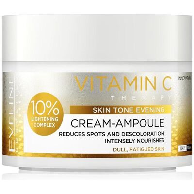 Eveline Cosmetics Vitamin C Creme - Rötungsreduzierende Feuchtigkeitscreme Eveline Cosmetics Vitamin C Creme - Rötungsreduzierende Feuchtigkeitscreme