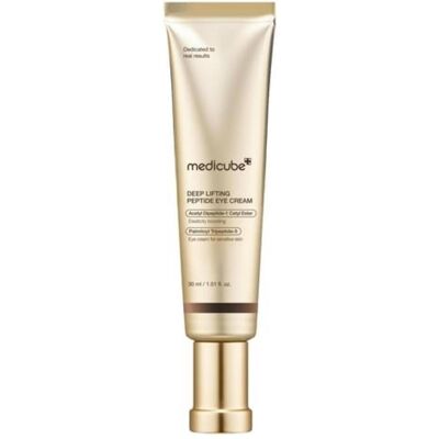 Medicube, Augenpflege, Deep Lifting Peptide Eye Cream (Augenpflege Crème, Nacht, Tag, 30 ml) Medicube, Augenpflege, Deep Lifting Peptide Eye Cream (Augenpflege Crème, Nacht, Tag, 30 ml)