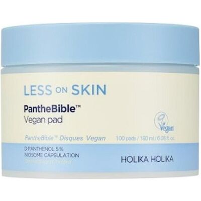 Holika Holika, Gesichtsmaske, Less On Skin Panthebible Vegan Pad łagodzące płatki do miejscowego stosowania 180ml Holika Holika, Gesichtsmaske, Less On Skin Panthebible Vegan Pad łagodzące płatki do miejscowego stosowania 180ml