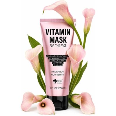 Bielenda, Gesichtsmaske, GREEN PHARM COSMETICS Maska witaminowa 150ml (150 ml) Bielenda, Gesichtsmaske, GREEN PHARM COSMETICS Maska witaminowa 150ml (150 ml)