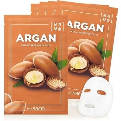 The Saem, Gesichtsmaske, Natural Mask Sheet Argan (21 ml) The Saem, Gesichtsmaske, Natural Mask Sheet Argan (21 ml)