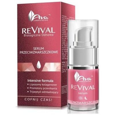 AVA Laboratorium, Gesichtsserum, Revival serum przeciwzmarszczkowe 15ml (15 ml) AVA Laboratorium, Gesichtsserum, Revival serum przeciwzmarszczkowe 15ml (15 ml)