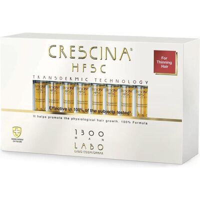 Crescina, Gesichtsserum, Transdermic Re-Growth HFSC 1300 for Men 20x3.5ml Crescina, Gesichtsserum, Transdermic Re-Growth HFSC 1300 for Men 20x3.5ml