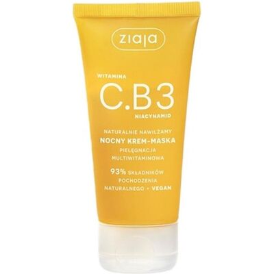 Ziaja, Gesichtsmaske, Vitamin C.B3 Niacinamide Night Cream-Mask - Multivitamin Night Cream-Mask 50ml (50 ml) Ziaja, Gesichtsmaske, Vitamin C.B3 Niacinamide Night Cream-Mask - Multivitamin Night Cream-Mask 50ml (50 ml)