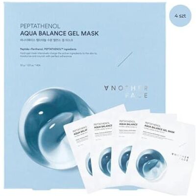 Another Face, Gesichtsmaske, Hydrogel Mask With Panthenol And Peptides Aqua Balance 4 X 35g (35 g) Another Face, Gesichtsmaske, Hydrogel Mask With Panthenol And Peptides Aqua Balance 4 X 35g (35 g)